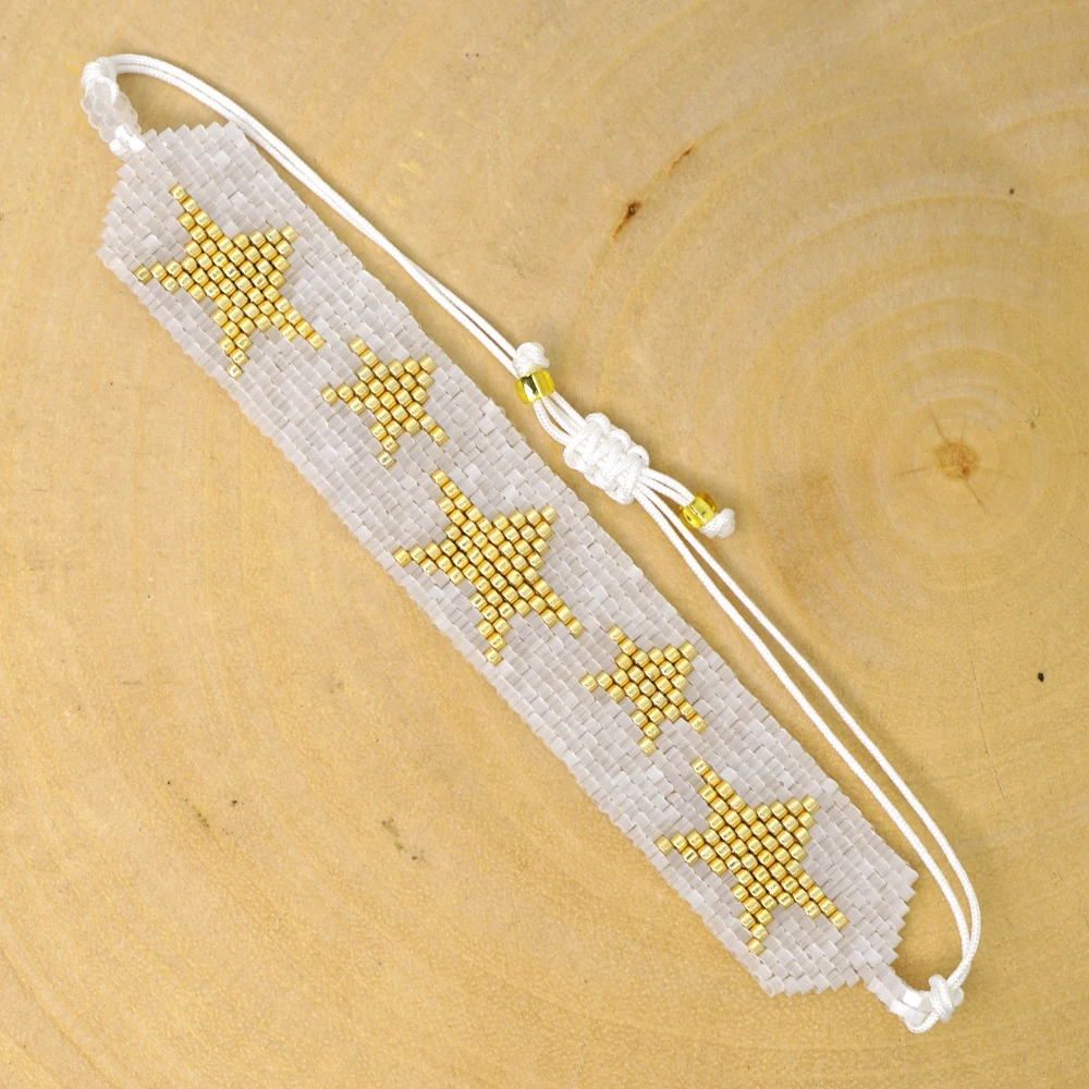 

Go2boho Star Bracelet For Women Couples Fashion Miyuki Bracelets Handmade Bead Pulsera Adjustable Jewellery Red Cuff Jewelry