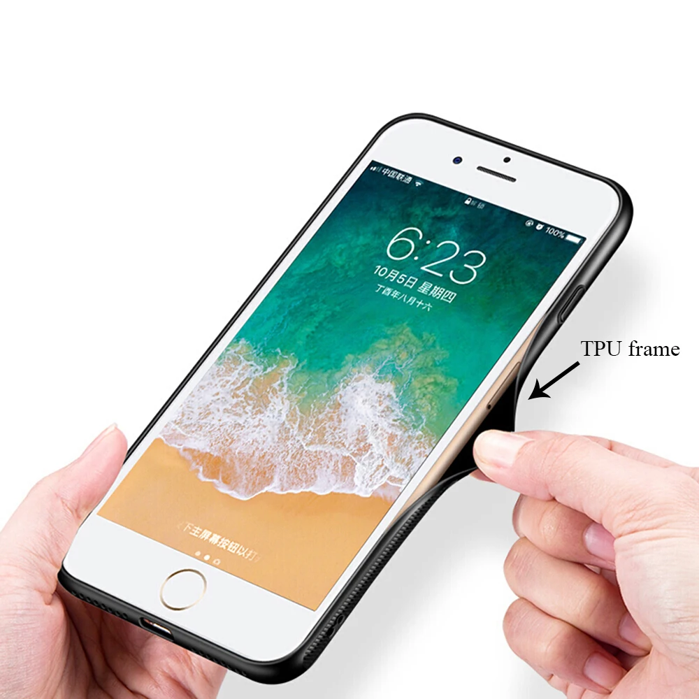 Фото Чехол из закаленного стекла для Xiaomi Redmi Note 5 6 7 Pro Mi 8 Lite 9 A1 A2 F1 Бамперы Чехол из закаленного стекла для Xiaomi Redmi Note 5 6 7 Pro Mi 8 Lite 9 A1 A2 F1 Бамперы