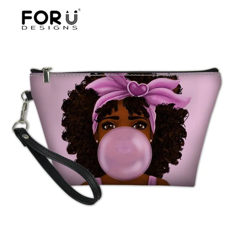 Дорожный Органайзер FORUDESIGNS косметички женские сумки для макияжа черная