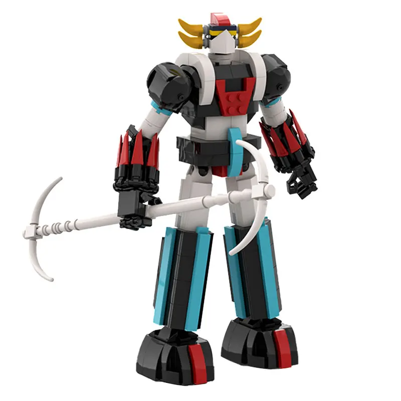 

Creators Anime Action Figures Robot Goldoraked Building Blocks Cartoon Character Mecha Model Bricks Toys for Children Xmas Gift