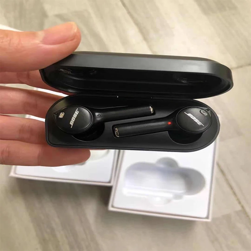 

In-Ear Acoustic Noise Cancelling Earphones Deep Bass Game Sport Headset with Mic for IPod/iPhone/iPad QC35