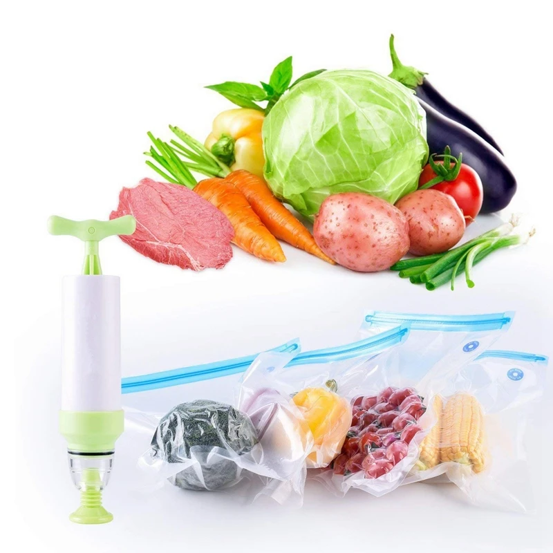 Sous-Vide Bags Essentials Kit for Anova Cooker Reusable Food Storage Freezer and Water Cooking 10 Vacuum Sealed with | Дом и сад