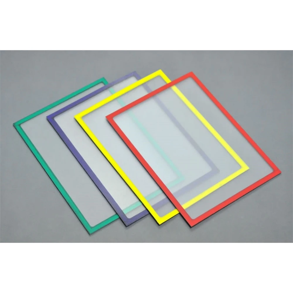 

Diy Colorful Magnetic Picture Frames Fridge Refrigerator Magnet Photoframe A5