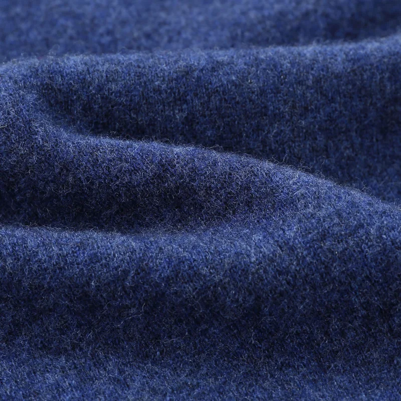 

New Arrival High Quality 100% Pure Cashmere Zipper Half High Collar Men Computer Knitted Thick Pullovers Sweater Size XS-2XL3XL