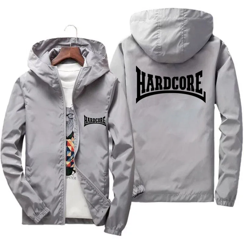 Ветровка Thunderdome Hardcore для мужчин куртка-пилот на молнии Бомбер водонепроницаемая