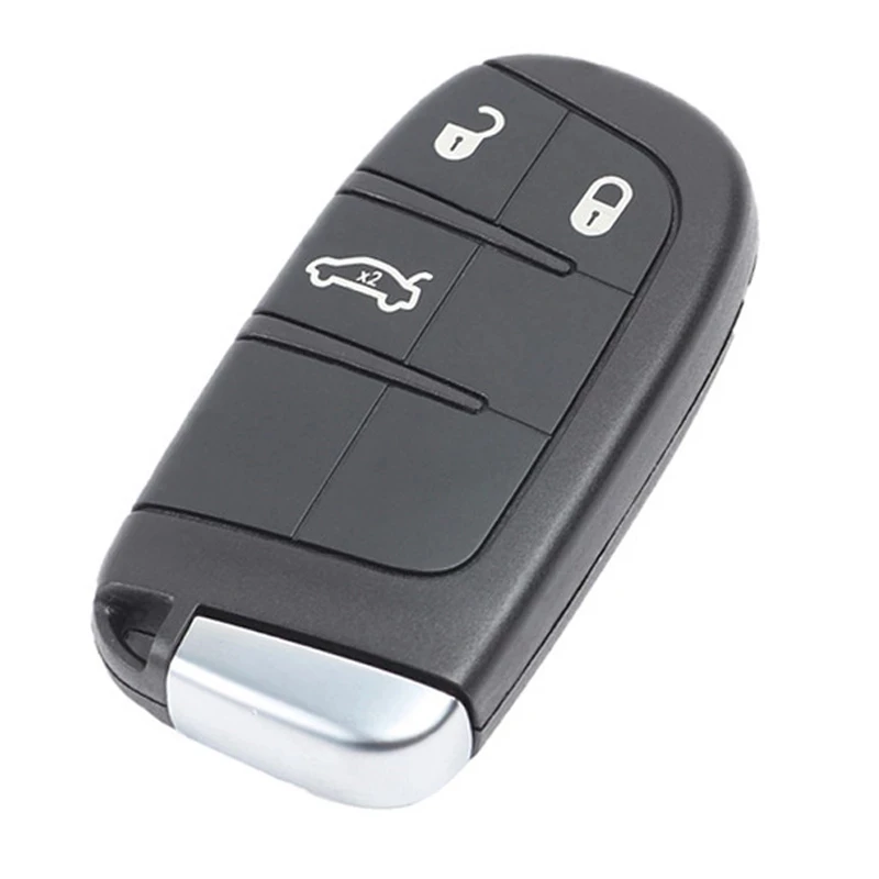 KEYECU 2 3 кнопки M3N-40821302 ID46 PCF7953 чип 433 МГц для Chrysler 300 Для Jeep Dodge Fiat Smart дистанционный
