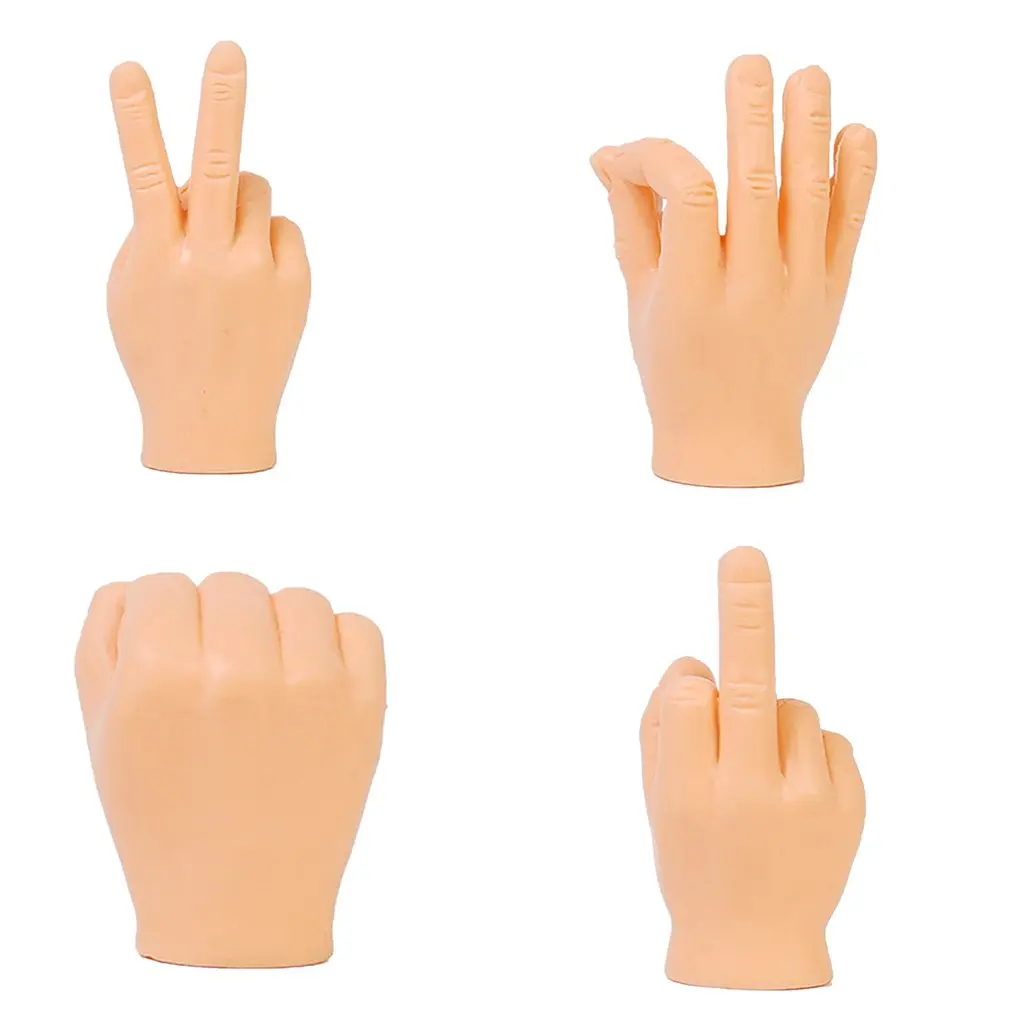 Забавная резиновая ручная модель пальчиковая кроватка массажный инструмент для