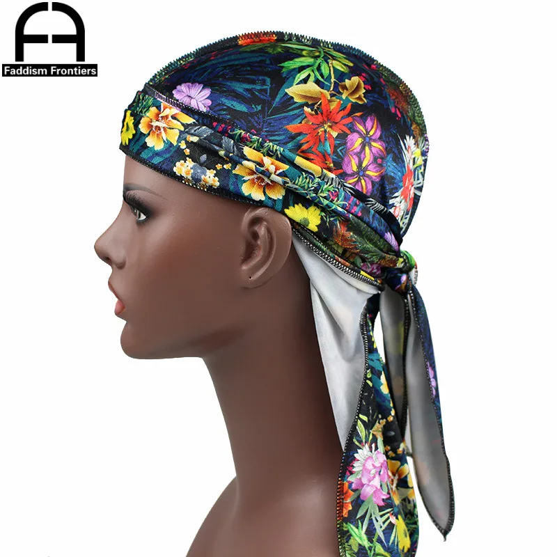 Мужская бархатная Бандана с принтом на заказ шапка тюрбан головной убор мужские