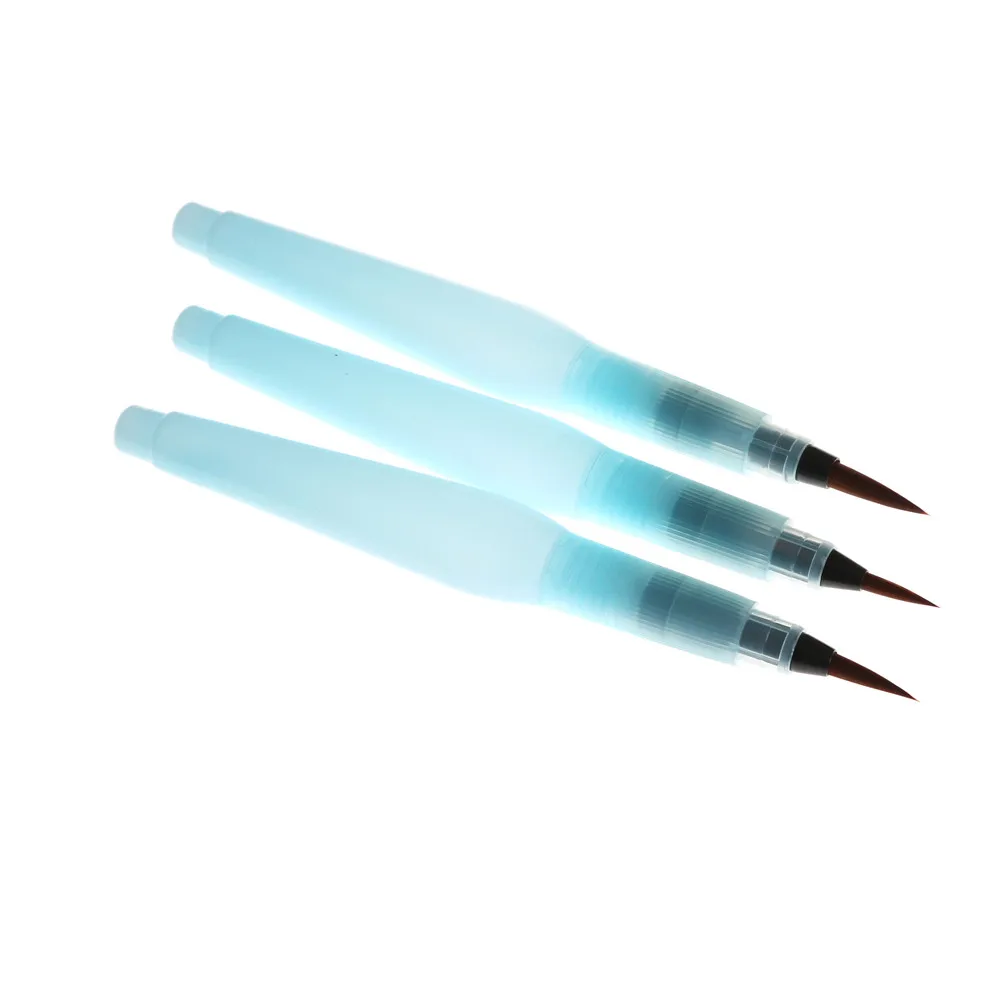 

3PCS/set Refillable Art Marker Water Brush Ink Pen For Water Color Drawing Painting Illustration Pen Office Stationery Set