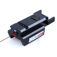 mini tactical red laser sight with 20mm picatinny weaver rail mount for outdoor hunting dot sights