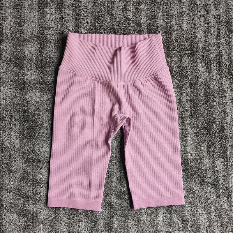 WAREBALL Seamless Fitness Women Yoga Shorts High Waist Workout Shorts Hip Push Up Yoga Running Shorts Sport Gym Leggings