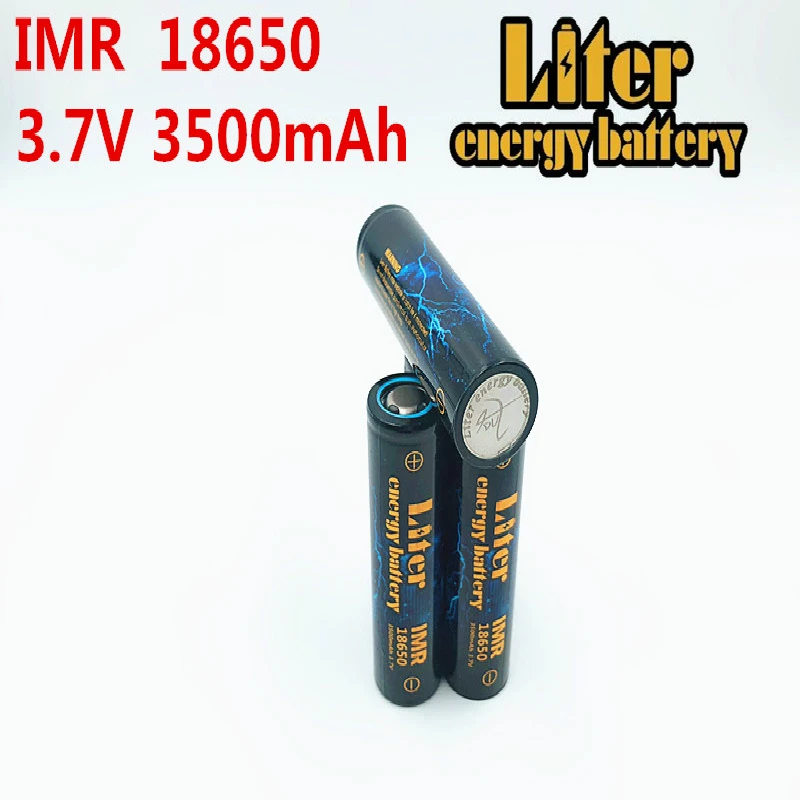 10 шт. аккумуляторные батарейки IMR18650 3 7 В 4 8 А 3500 мАч | Электроника