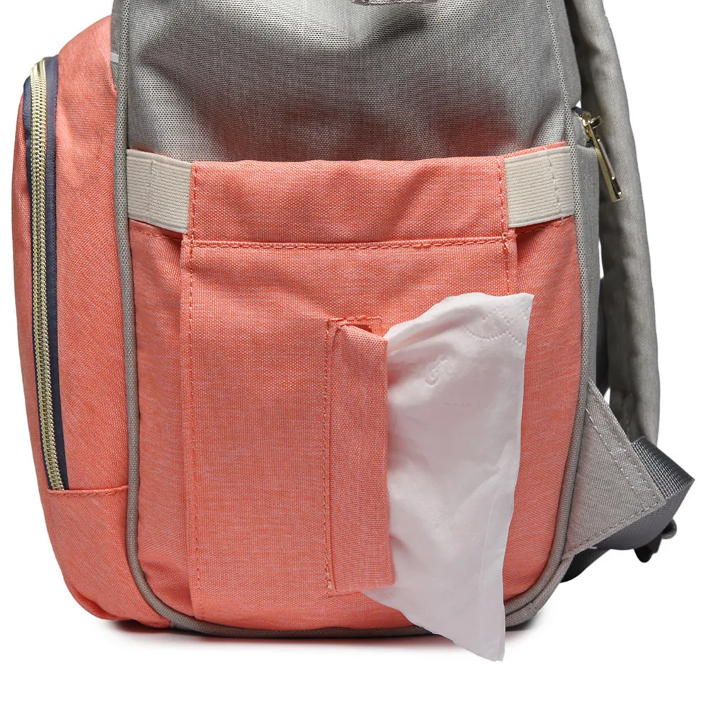 LEQUEEN Многофункциональный рюкзак из узорчатой ткани большой емкости Мумия