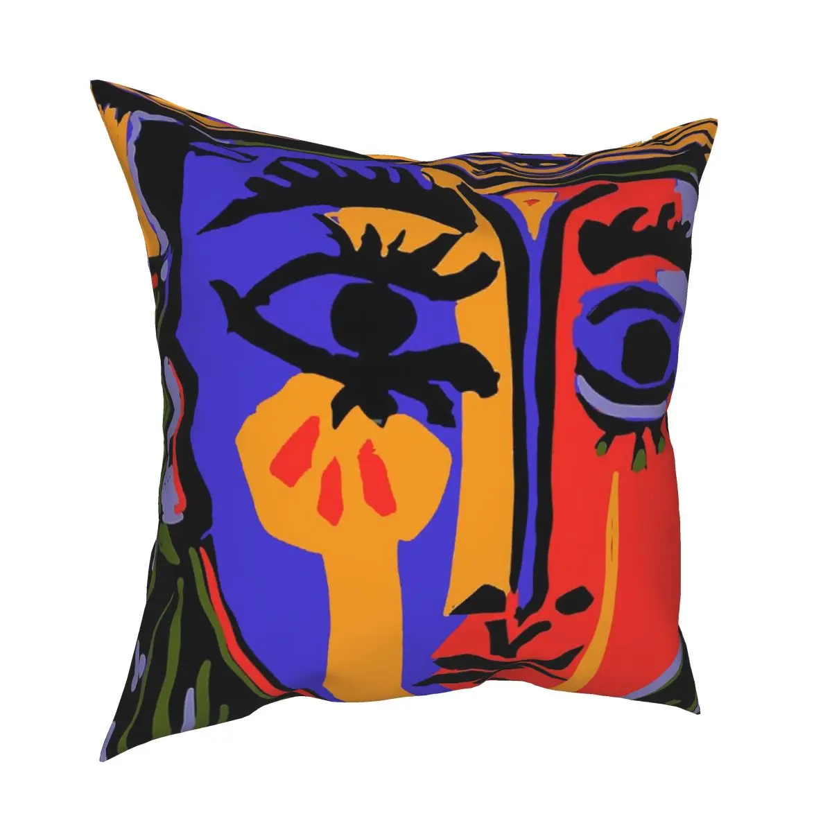 

Подушка Пикассо, декоративная подушка, искусство, наволочка для подушки в виде серреализма, декоративная подушка для дома, двусторонняя печать из полиэстера