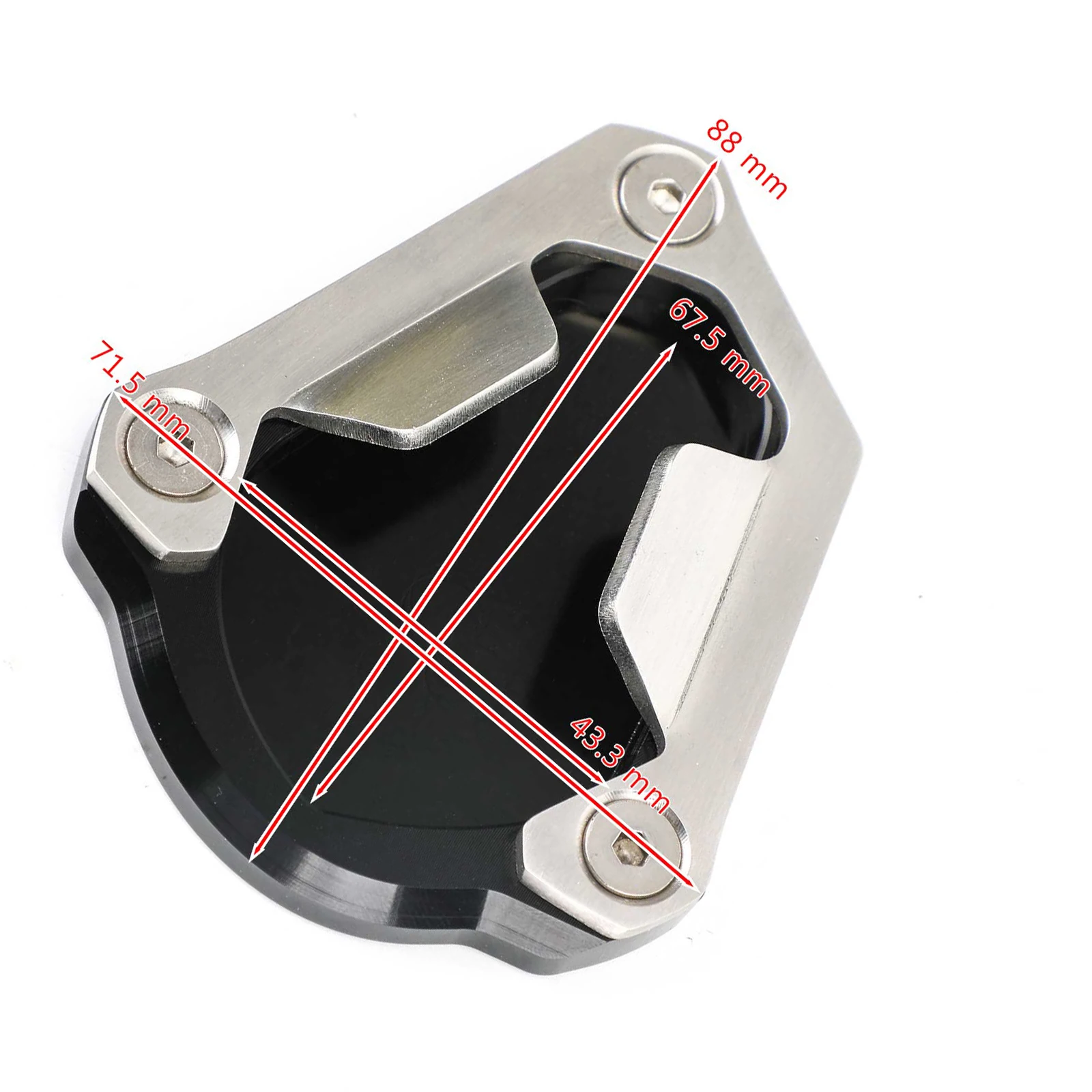 

For Triumph Scrambler 1200XC 1200XE 1200 XC XE 2019 2020 Lastest Motorcycle CNC Kickstand Side Stand Extension Pad Enlarge