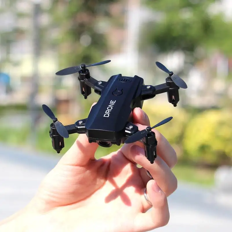 S107 складной мини Дрон RC 4K FPV HD камера Wifi селфи вертолет игрушки для мальчиков и