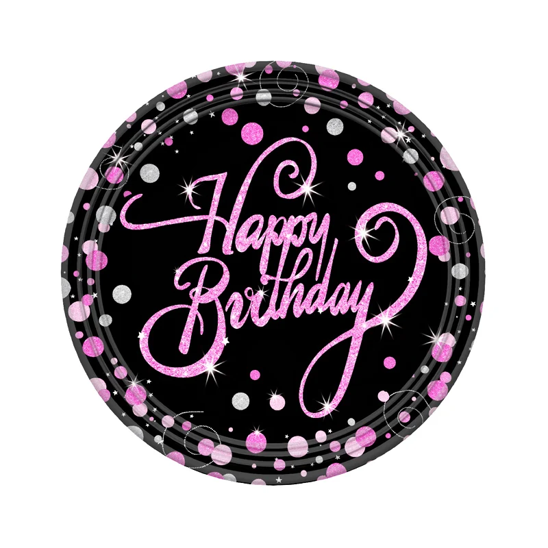 Крутой набор одноразовой посуды для дня рождения мальчиков и девочек | Дом сад