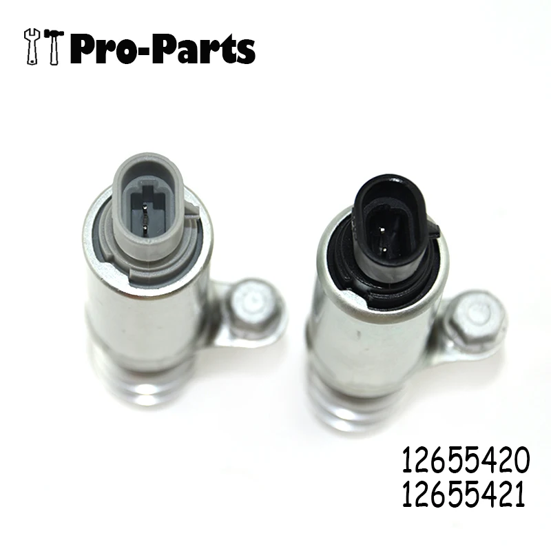 

New Intake &Exhaust Camshaft Actuator Solenoid Valve Kit for GM 2.0L 2.2L 2.4L 12655420 12655421