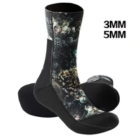 thicken diving socks 5mm3mm neoprene camouflage beach socks swimming socks keep warm for scuba diving