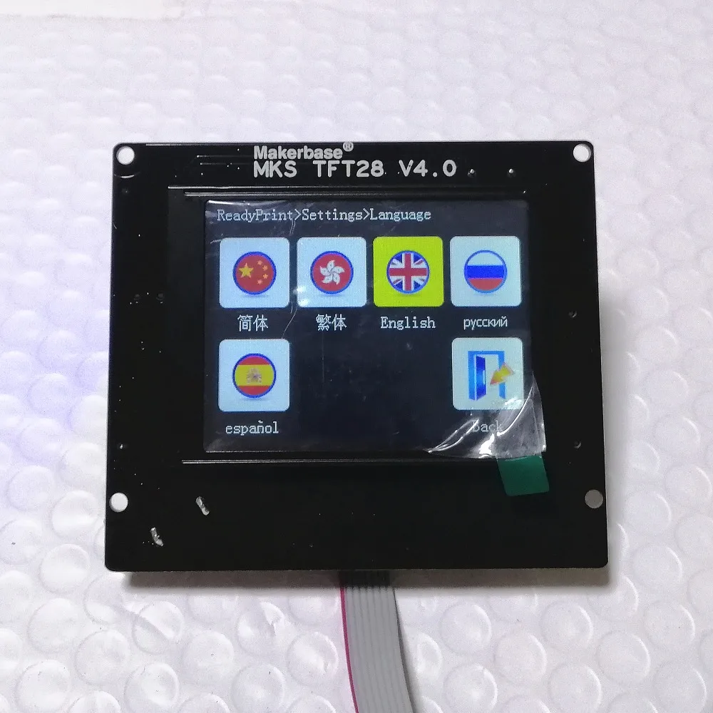 3d печатные элементы MKS TFT28 V4.0 сенсорный экран RepRap контроллер панель цветной
