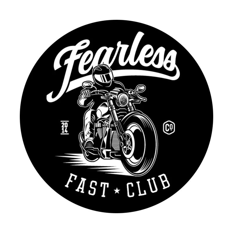 

feailess FAST Locomotive Club Street Car Sticker Decal #1206