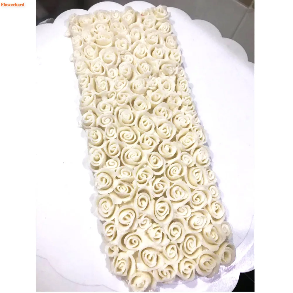 New 3D Rose Bride Wedding Dress Fondant Cake Silicone Mold Wedding Decoration Cake Decorating Tools DIY Cake Baking Tools