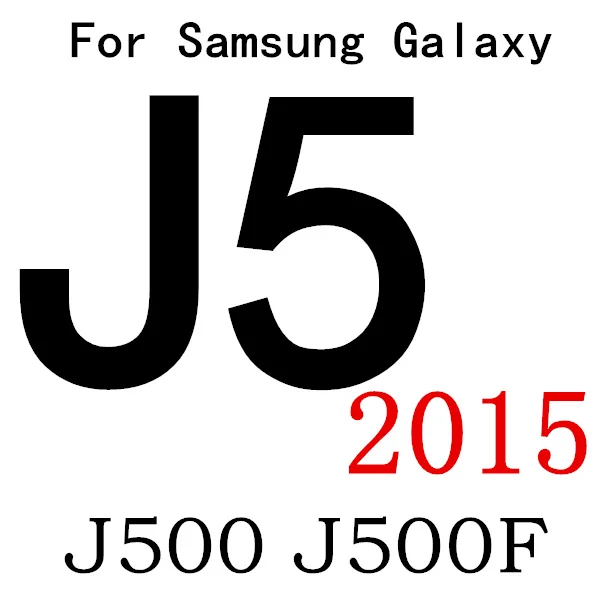 For Galaxy J5 2015 2 шт закаленная пленка протектор Закаленное стекло для samsung Galaxy S3 S4 S5 NEO S6 J7 J5 J3 J1 Core J2 Prime Grand Prime G530 - Цвет: For Galaxy J5 2015