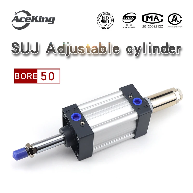 

SUJ Adjustable standard cylinder SUJ50X25X50X75X100X125X150X175X200X300X400X500X1000-25-50-100-S standard cylinder SUJ50X25-25