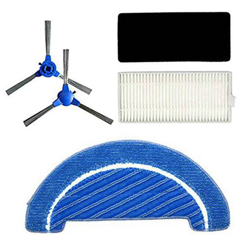 Main Side Brush Filter Mop Cloth Kit for Cecotec Conga Excellence 1090 Vacuum Cleaner Replacement Accessories | Бытовая техника