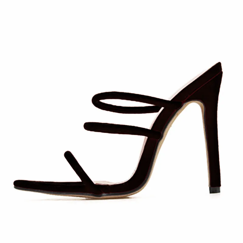 

Туфли-лодочки 2020 летние флуоресцентные туфли на шпильке большой размер замша с острым носком высокий каблук 11 см