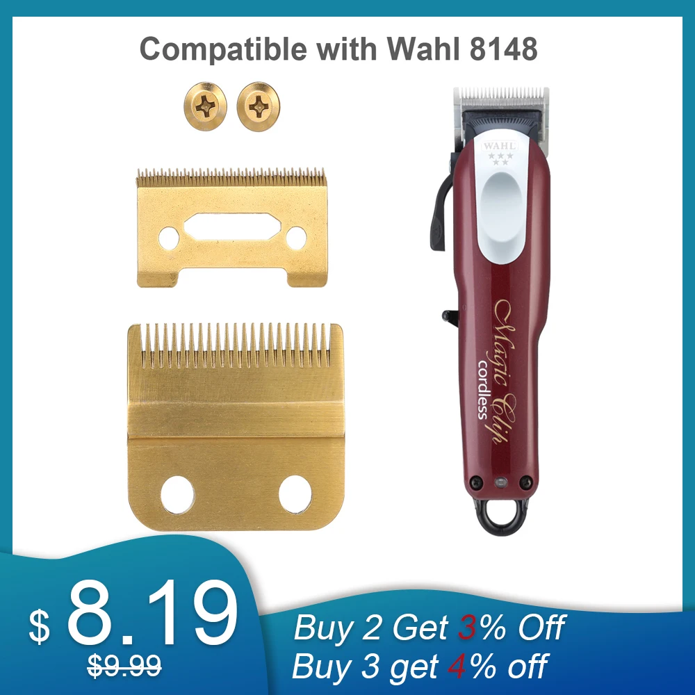 1 комплект клипер лезвия Сменная головка для волос триммер машинка стрижки