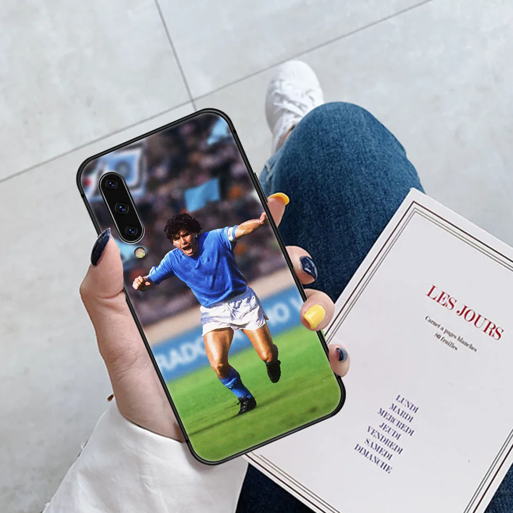 

Maradona Argentina Football Phone Case For Huawei P Mate 10 20 30 40 Pro Lite Smart 2019 2021 black Cover 3D Prime Silicone