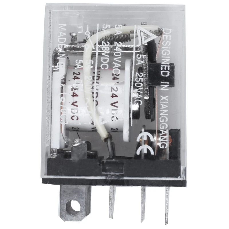 DC 12V Coil 10A 240VAC 28VDC DPDT Electromagnetic Relay JQX-13F2Z | Обустройство дома