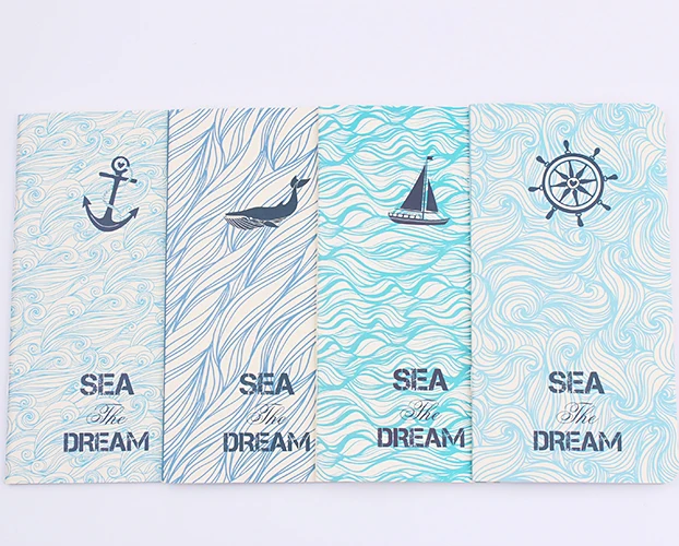 Записная книжка морской мечты 1 шт. 48 к 24 страницы планировщик дневник