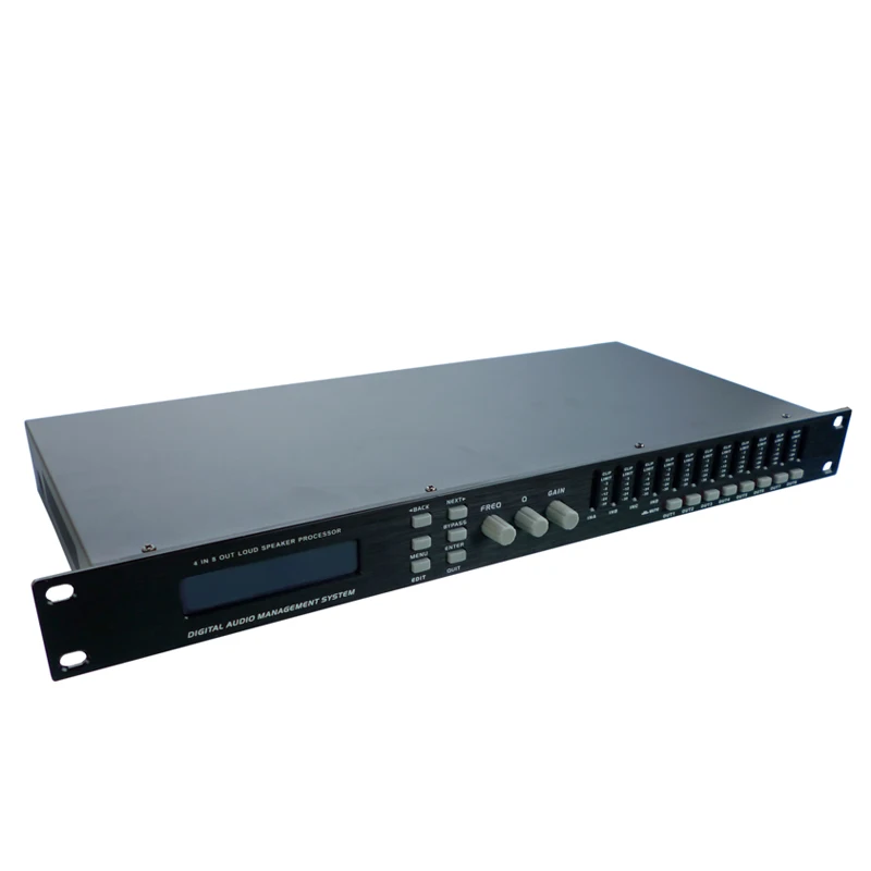 Громкий динамик процессор 4 в 8Out цифровая система управления звуком|processor i7|processor