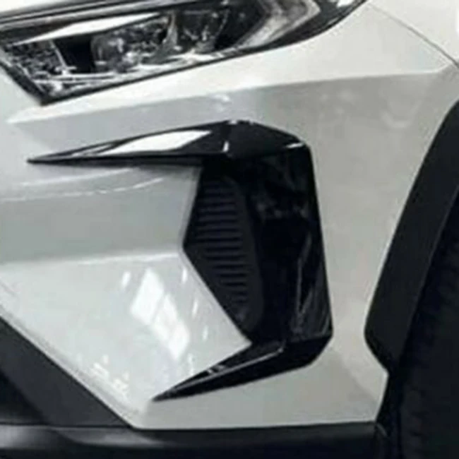 Передняя противотуманная светильник для автомобиля молдинги Накладка Toyota RAV4 2019