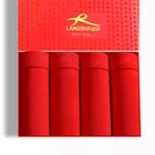 Боксеры, 4 шт.лот, мужские трусы, хлопок, Luck, красное Мужское нижнее белье, боксеры, дышащие мужские однотонные трусы, модные удобные шорты
