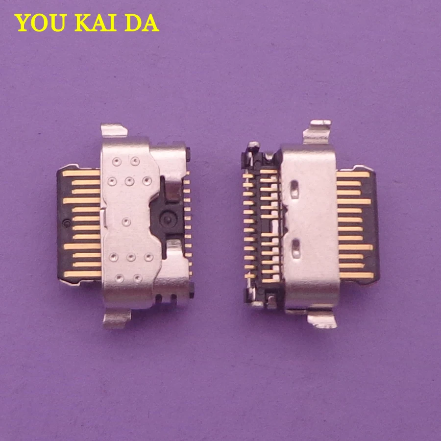 50 шт./лот для Samsung Galaxy A11 A115F / A02S A025F A01 Core A013F USB коннектор зарядки разъем зарядного