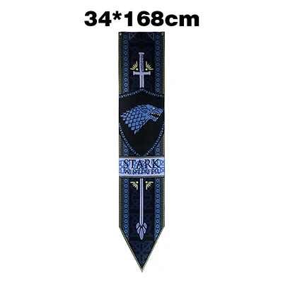 STRAK 34x168 YAZANIE LANNISTER STRAK TARYARGEN Игра престолов пользовательские флаги Песнь Льда и Огня украшения дома флаги и баннеры - Цвет: STRAK 34x168