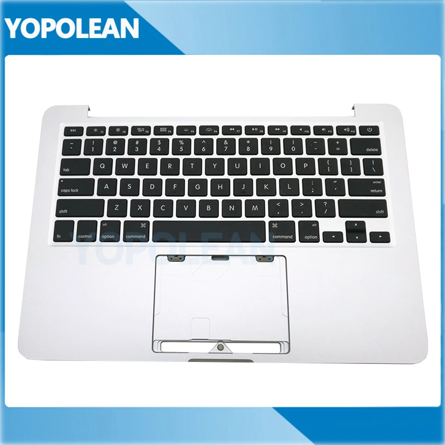 

Подставка для рук Topcase с английской клавиатурой и подсветкой для Macbook Pro Retina 13 дюймов A1502 ME864 ME866 2013 2014