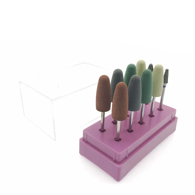 1 набор стоматологических полировальных инструментов 8 шт. круглых силиконовых