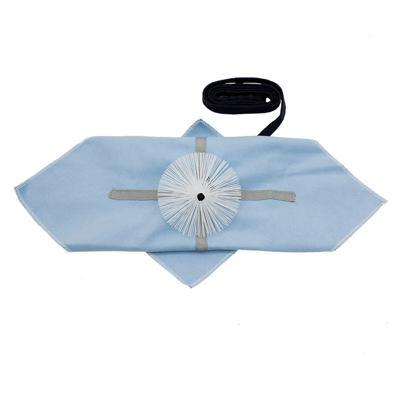 Sax очистка саксофона ткань инструмент с кистью для дровяного ветра саксофон