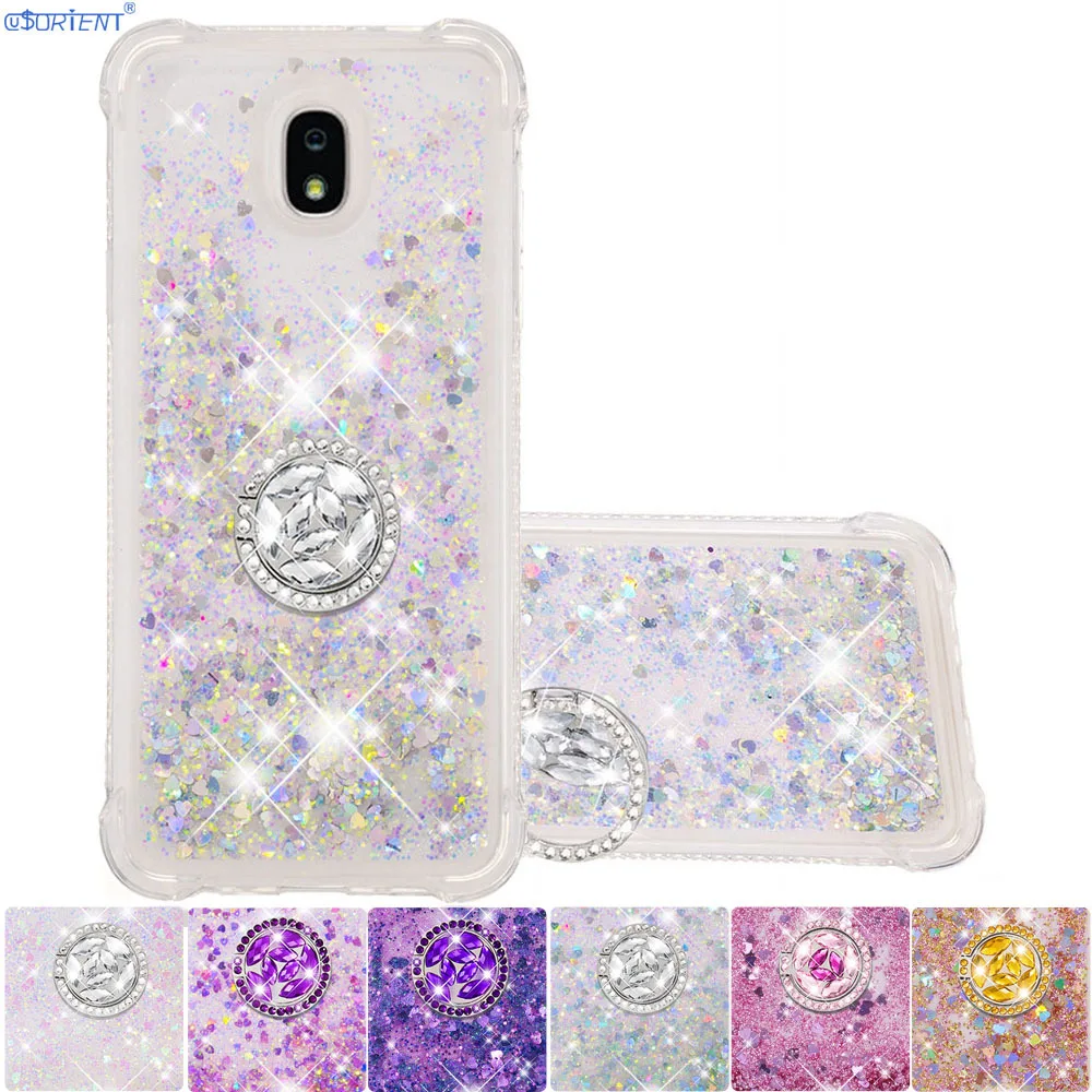 Чехол с бриллиантовым кольцом для Samsung Galaxy Wide3 J7 Star V Refine 2018 широкий 3SM J737U J737 милый
