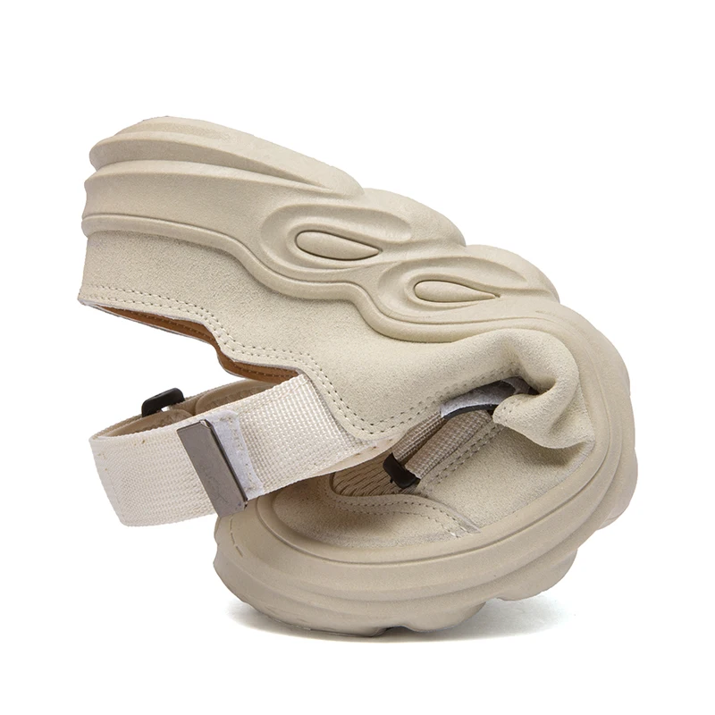 Мужские повседневные босоножки из сетчатой ткани прочные сандалии для воды и