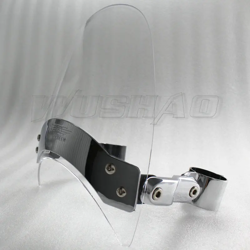 Ветровое стекло ветровой экран для 1985-2007 Yamaha V-max Vmax 1200 VMX1200 Virago XV 250 535 XV535 XV250 фиксированное переднее вилочное крепление экрана