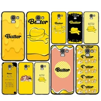 butter yellow korea for samsung j8 j7 duo j730 j6 j5 j530 j4 j3 j330 j2 core star prime 2018 eu plus soft tpu phone case