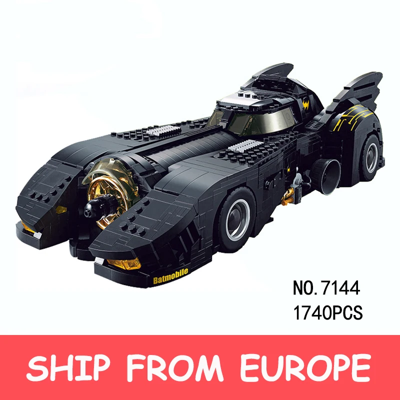 Конструктор 7144 Technic Car Ultimate Batmobile набор строительных блоков развивающие игрушки