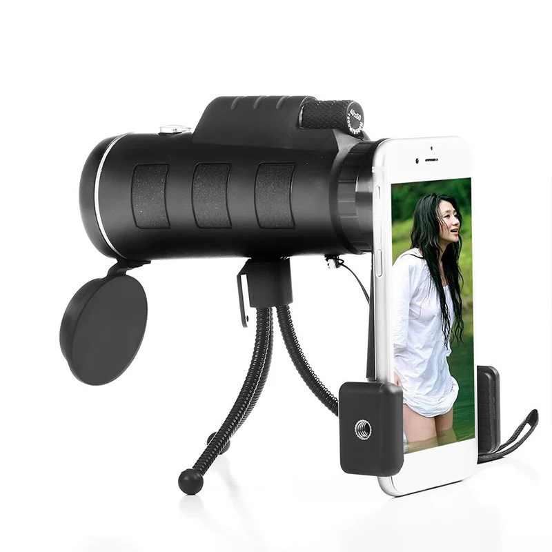 

40x60 Night Vision Telephoto Lens HD Monocular Telescope Phone Camera Lens Universal For Android Smartphone Mobile