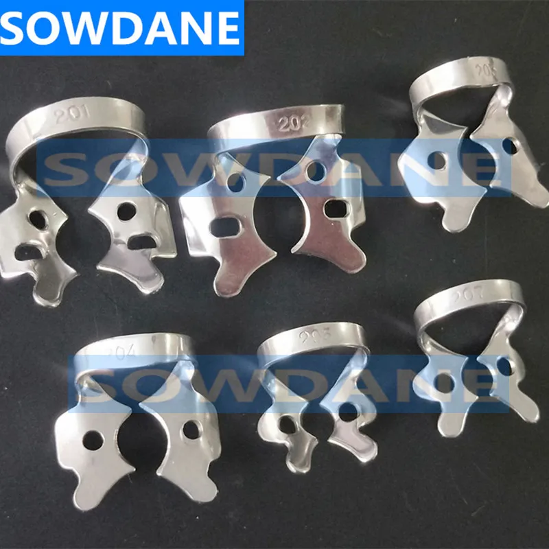 Стоматологический уход за полостью рта эндододонтический Восстанавливающий резиновый зажим для