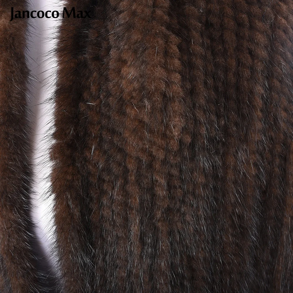 Женская шаль из натурального меха норки широкий шарф Пашмина высокое качество